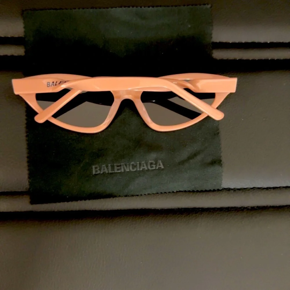 Balenciaga Pink Cat Eye Sunglasses